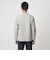 【WEB限定】JUST fit クリーン カノコ モックネック 長袖 Tシャツ -抗菌-