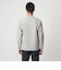 【WEB限定】JUST fit クリーン カノコ モックネック 長袖 Tシャツ -抗菌-