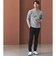 【WEB限定】JUST fit デイリー アゼ モックネック ニット