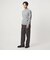 【WEB限定】JUST fit デイリー アゼ モックネック ニット