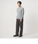 【WEB限定】JUST fit デイリー アゼ モックネック ニット