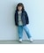 ＜TAION＞シティ ダウンフーディー / キッズ  120cm-130cm