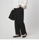 ［size SHORT/TALLあり］カチリラ ストレート パンツ ブラック