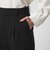 ［size SHORT/TALLあり］カチリラ ストレート パンツ ブラック