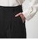 ［size SHORT/TALLあり］カチリラ ストレート パンツ ブラック