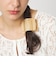 【WEB限定】スクエアマーブル ヘアクリップ
