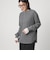 【WEB限定】＜at ease＞ワッフル ヘンリーネック ロングスリーブ カットソー