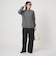 【WEB限定】＜at ease＞ワッフル ヘンリーネック ロングスリーブ カットソー