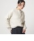 【WEB限定】＜at ease＞ワッフル ヘンリーネック ロングスリーブ カットソー