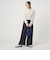 【WEB限定】＜at ease＞ワッフル ヘンリーネック ロングスリーブ カットソー
