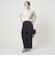 【WEB限定】＜at ease＞ワッフル ヘンリーネック ロングスリーブ カットソー