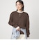【WEB限定】＜at ease＞ワッフル ヘンリーネック ロングスリーブ カットソー
