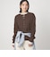 【WEB限定】＜at ease＞ワッフル ヘンリーネック ロングスリーブ カットソー