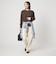 【WEB限定】＜at ease＞ワッフル ヘンリーネック ロングスリーブ カットソー