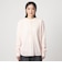 【WEB限定】＜at ease＞ワッフル ヘンリーネック ロングスリーブ カットソー