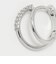 【WEB限定】ダブルライン フープピアス