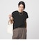 グロッシー フレンチスリーブ Tシャツ 制菌