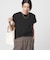 グロッシー フレンチスリーブ Tシャツ 制菌