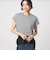 グロッシー フレンチスリーブ Tシャツ 制菌
