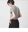 グロッシー フレンチスリーブ Tシャツ 制菌