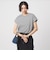 グロッシー フレンチスリーブ Tシャツ 制菌
