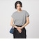 グロッシー フレンチスリーブ Tシャツ 制菌