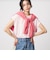グロッシー フレンチスリーブ Tシャツ 制菌