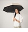 【別注】＜because＞パイピング アンブレラ 長傘 晴雨兼用 レイン UVカット