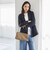 ＜PARTE＞2WAY スクエア ショルダーバッグ はっ水