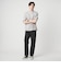 【WEB限定】JUST fit ポンチ 半袖 Tシャツ カットソー -汗染み防止-
