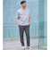 【WEB限定】JUST fit ポンチ 半袖 Tシャツ カットソー -汗染み防止-