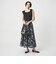 ブライトリブ デコルテ フレンチスリーブ プルオーバー カットソー