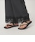 【WEB限定】＜at ease＞スソ レース パンツ