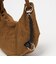 ＜COMERU＞FOLD フォールド スエードライク ショルダーバッグ