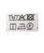 シアー チェック ブラウス