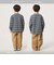 ライト ツイル ツータック パンツ / キッズ 100cm-130cm