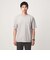 ニットライク カノコ クルーネック 半袖 Tシャツ