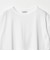 【WEB限定】＜at ease＞イレヘム レース ドッキング ショートスリーブ カットソー