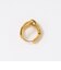 ドロップ フープピアス