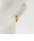 ドロップ フープピアス