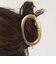 ＜To b. by agnes b.コラボ＞ロゴ ヘアクリップ（オーバル）