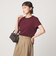 ＜To b. by agnes b.コラボ＞ロゴ リンガー Tシャツ