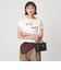 ＜To b. by agnes b.コラボ＞ロゴ フレンチスリーブ Tシャツ