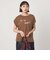 ＜To b. by agnes b.コラボ＞ロゴ フレンチスリーブ Tシャツ