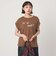 ＜To b. by agnes b.コラボ＞ロゴ フレンチスリーブ Tシャツ