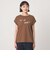 ＜To b. by agnes b.コラボ＞ロゴ フレンチスリーブ Tシャツ