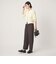 フラッフフェザー ハーフスリーブ ニット カーディガン