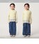 チュール レース コンビ プルオーバー / キッズ 100cm-130cm