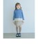 チュール レース コンビ プルオーバー / キッズ 100cm-130cm