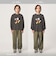 【別注】＜URBAMENT＞ミッキーマウス ロングスリーブ Tシャツ / キッズ 140cm-150cm